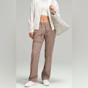 NWOT💎Lululemon Dance Studio Size 8 Mid-Rise Pant  Taupetastic Tan Retail $118
